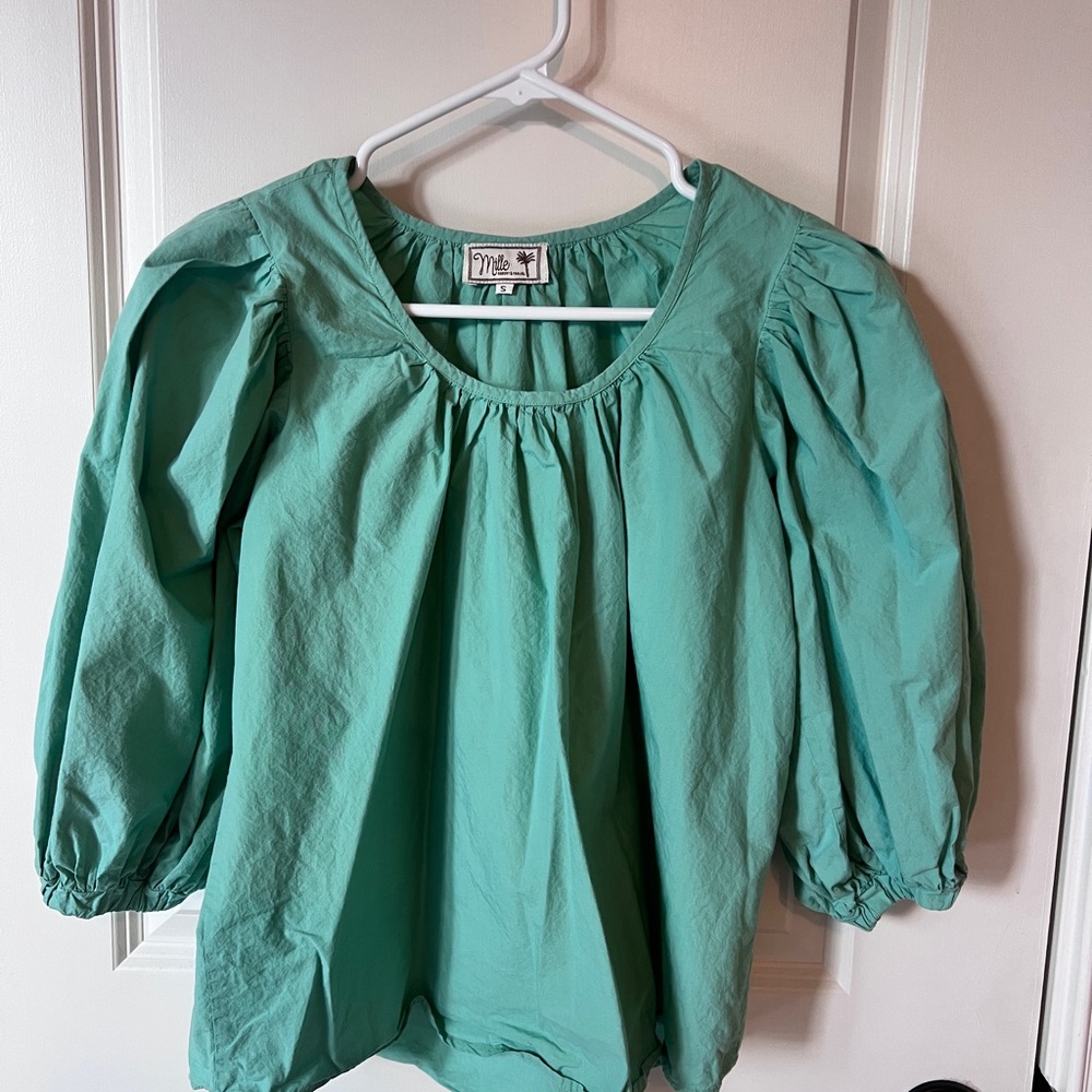 Mille green Resort Blouse